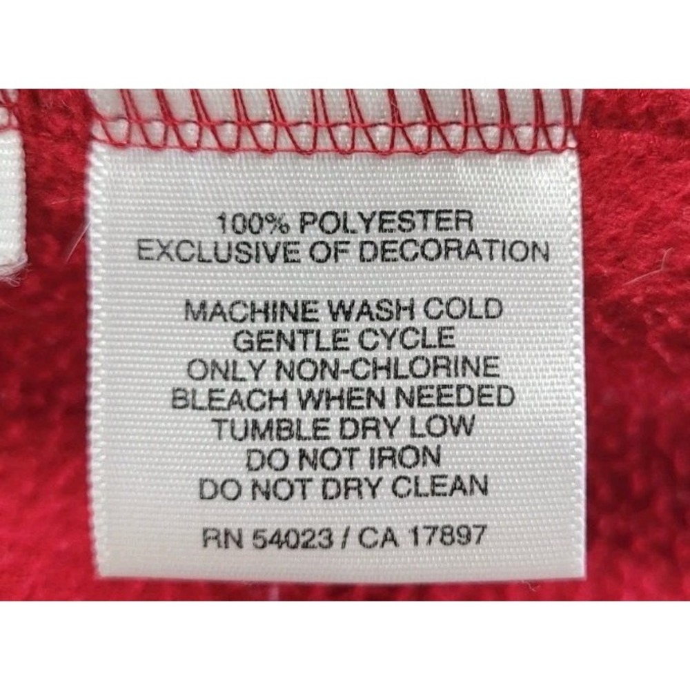 Old Navy Teddy Sweater Womens Size Small Red 1/4 Zip Casual Soft Comfy LS Fleece - Picture 7 of 9